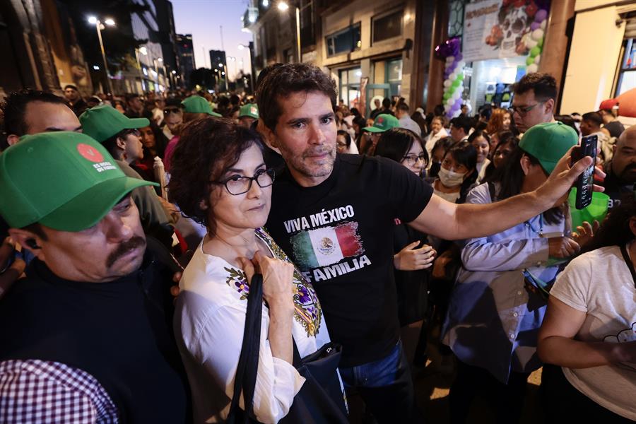 El aspirante a una candidatura independiente para las elecciones presidenciales de M&eacute;xico en 2024, Eduardo Ver&aacute;stegui (3)