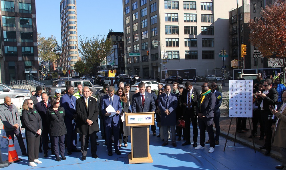 El comisionado Edward Mermelstein de la Oficina de Asuntos Internacionales de la Alcald&iacute;a de Nueva York