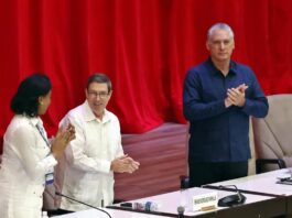 El presidente cubano Miguel Díaz-Canel