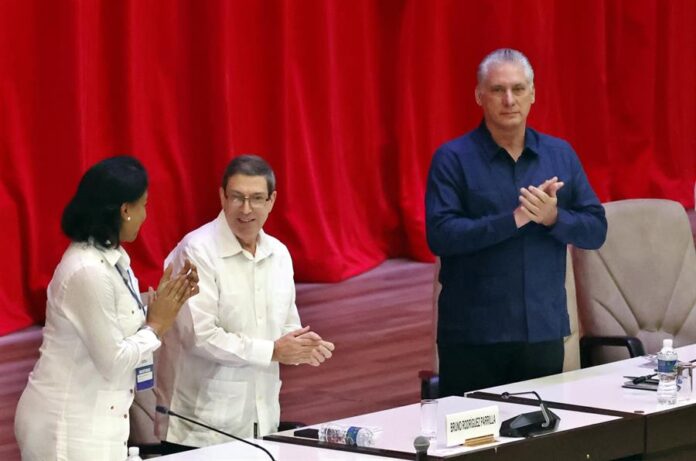 El presidente cubano Miguel Díaz-Canel