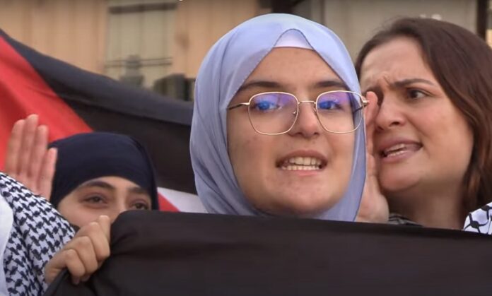 Estudiantes propalestinos