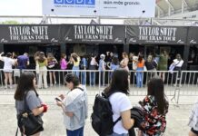 Taylor Swift y sus fanáticas revolucionan Argentina