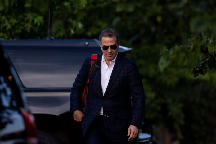 El Departamento Justicia de EE.UU. nombra un fiscal especial para el caso del hijo de Biden Hunter Biden, el hijo del presidente, Joe Biden.