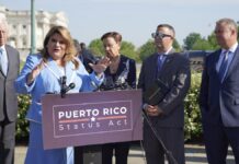 Jennifer González: "Siempre dije que aumentar el apoyo a favor de la causa de la 'estadidad' (anexión de Puerto Rico a Estados Unidos) sería parte central de mi agenda legislativa. Foto U.S. Congresswoman Jennifer González Colón.