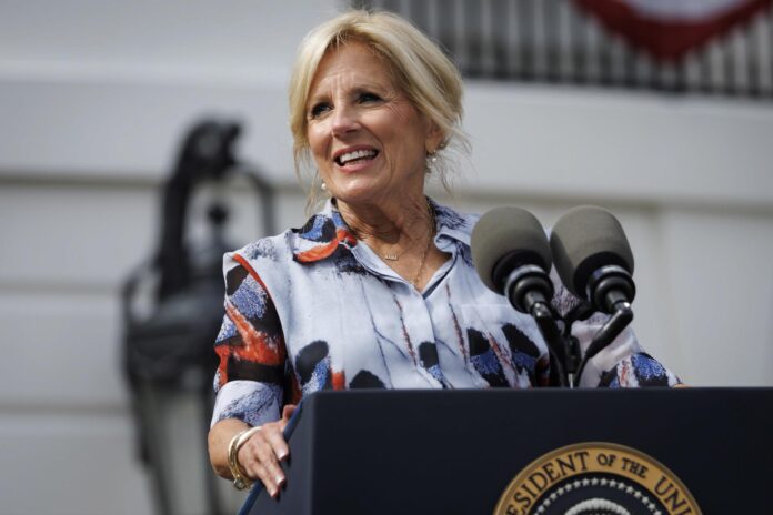 Jill Biden, primera del país.