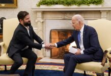 Joe Biden y Gabriel Boric