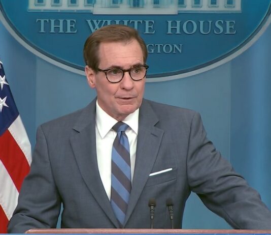 John Kirby, uno de los portavoces de la Casa.