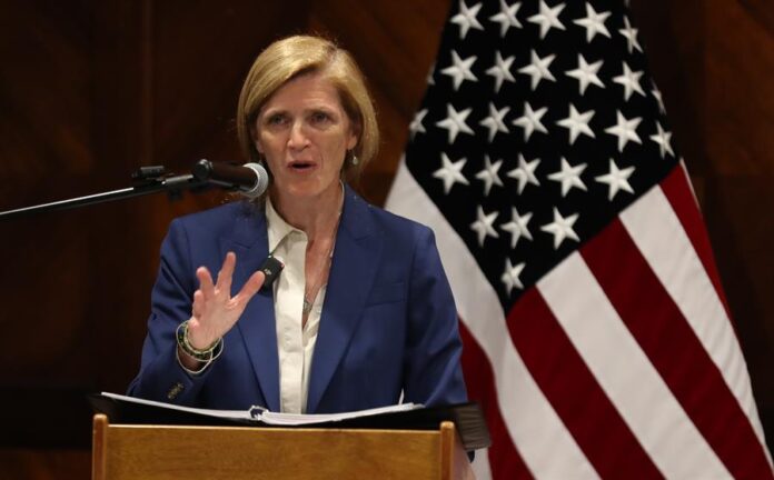 La administradora de USAID, Samantha Power