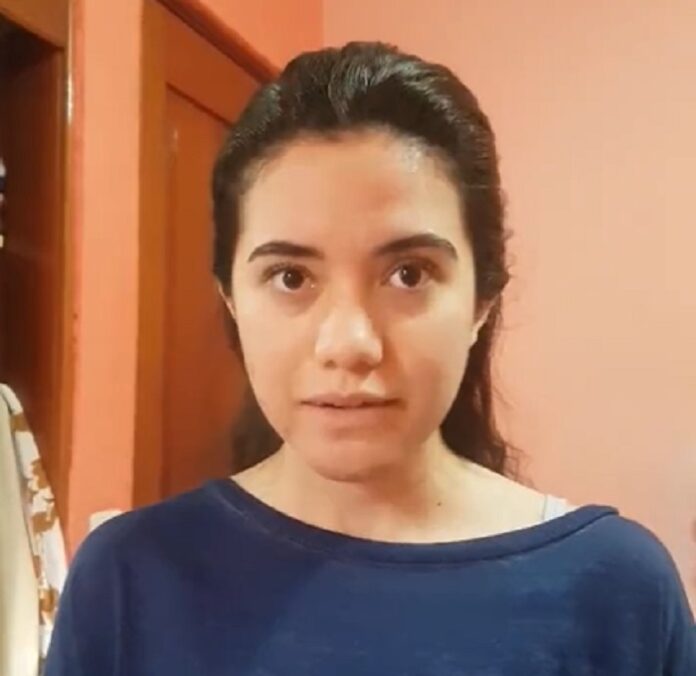 Excandidata a diputada en Guatemala Marcela Blanco.