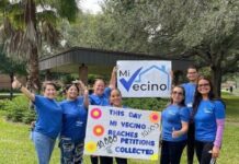 Mi Vecino recoge 10.000 firmas en apoyo a un plebiscito por el acceso al aborto en Florida Mi Vecino recoge votos para el aborto.