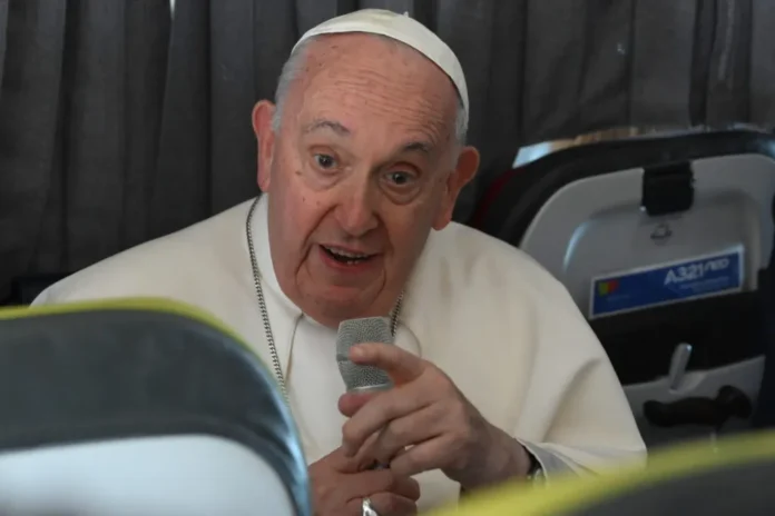 El papa hoy tenía agendado un encuentro con el presidente de Guinea-Bisáu, Umaro Sissoco Embaló.
