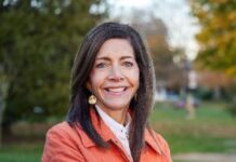 Primera dama de Nueva Jersey busca el asiento del senador Bob Menéndez Tammy Murphy.