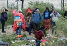 El frío de hasta 3 grados exacerba la crisis de migrantes en la frontera norte de México migrantes