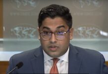 Portavoz del Departamento de Estado, Vedant Patel.
