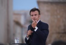 Presidente de Francia, Emmanuel Macron.