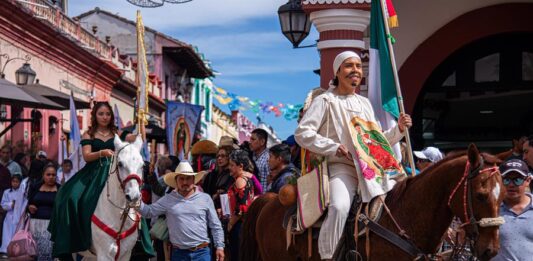 Cada 9 de diciembre, pocos días antes de celebrar la fiesta de la Virgen de Guadalupe, en esta localidad se recuerda a San Juan Diego Cuauhtlatoatzin, a quien, según la historia, en su vestimenta le quedó impresa la imagen de la madre de Dios.