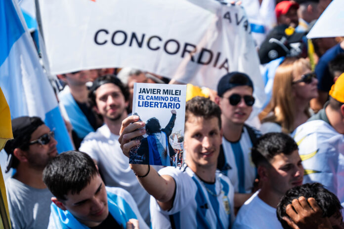 Javier Milei toma posesión como Presidente electo en Argentina Javier Milei toma posesión como Presidente electo en Argentina