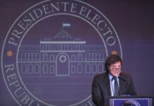 Milei elige a un sobrino de Menem para ser portavoz en la Cámara de Diputados argentina Presidente electo de argentina, Javier Milei.
