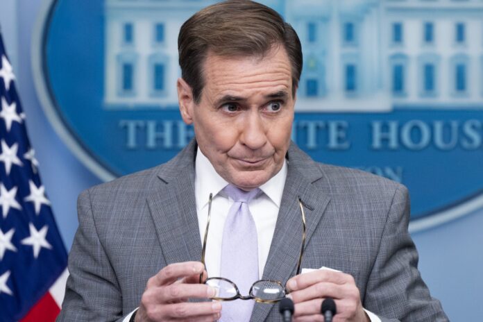 John Kirby 11.4 Portavoz del Consejo de Seguridad Nacional de la Casa Blanca, John Kirby.