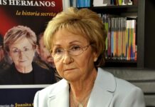 Juanita Castro, la hermana menor del fallecido líder cubano Fidel Castro