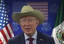 Embajador de EE.UU. en México destaca cooperación “histórica” bilateral para extradiciones Además, resaltó que este año Estados Unidos ha deportado a fugitivos a México buscados por las autoridades por delitos como homicidio, feminicidio, secuestro y crimen organizado.