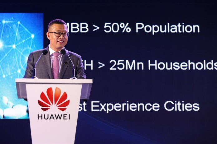 Vicepresidente de Huawei para América Latina y el Caribe, Michael Xue.