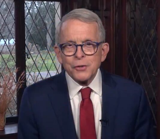 Mike DeWine, El gobernador de Ohio.