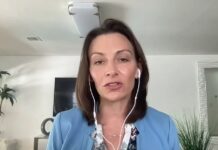 Nikki Fried, presidenta del Partido Demócrata de Florida.