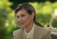 La esposa de Zelenski: los ucranianos se hallarán en "peligro mortal" si cesa la ayuda Olena Zelenska, esposa del presidente ucraniano.