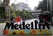 Plaza Botero en Medellín