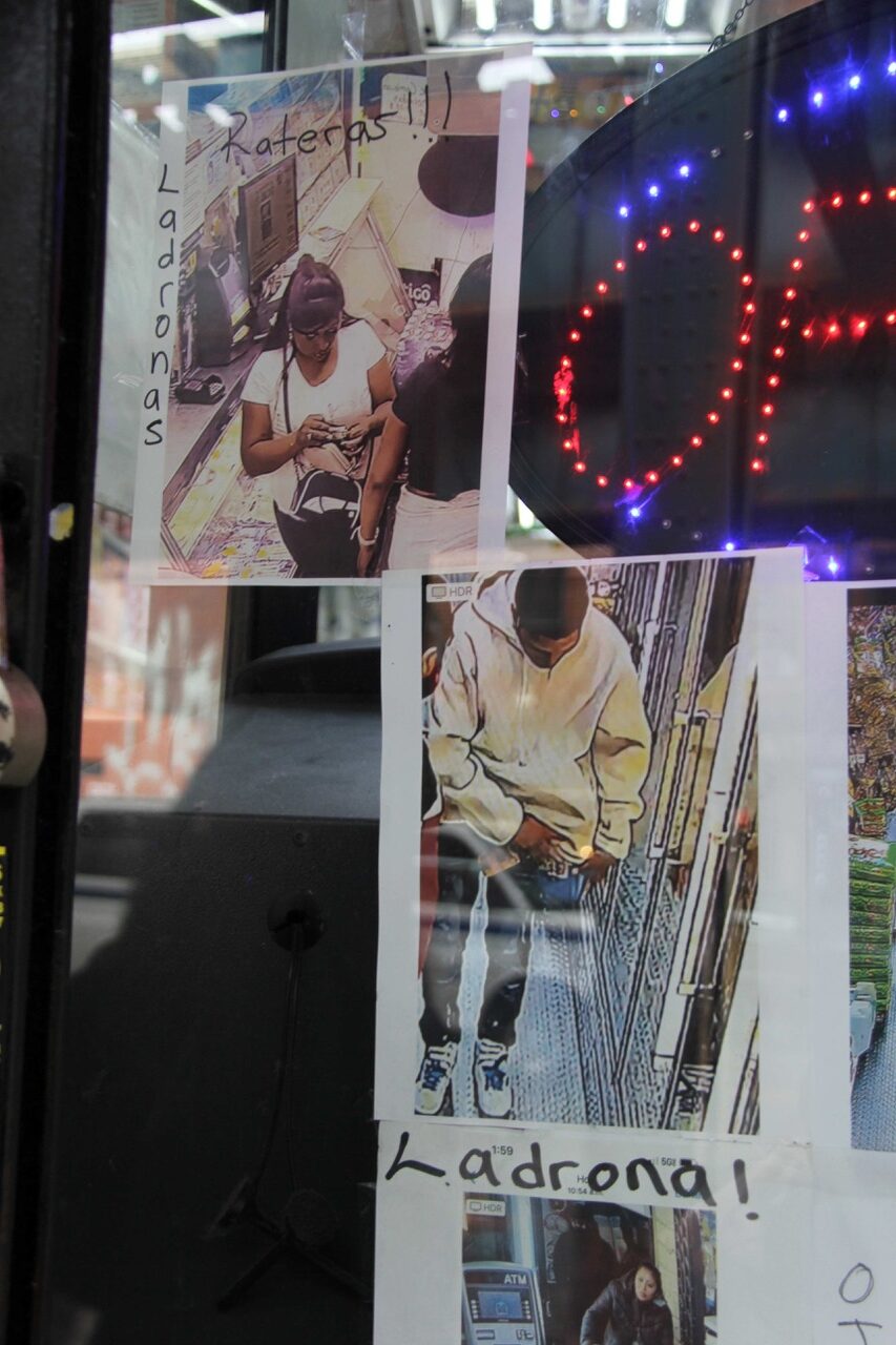 Como se aprecia en la foto, de la c&aacute;mara de seguridad de una bodega y proporcionada por esta a Impacto, las madres utilizan a los ni&ntilde;os para cometer el crimen, adem&aacute;s de usar a los menores como distracci&oacute;n, usan los carritos para sustraer la mercader&iacute;a robada.