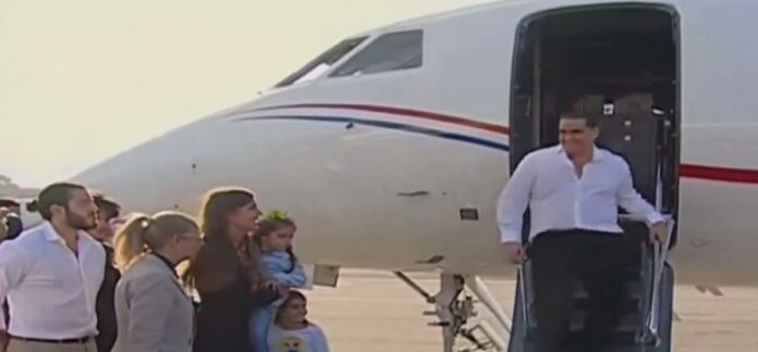 Alex Saab llegó a Venezuela.