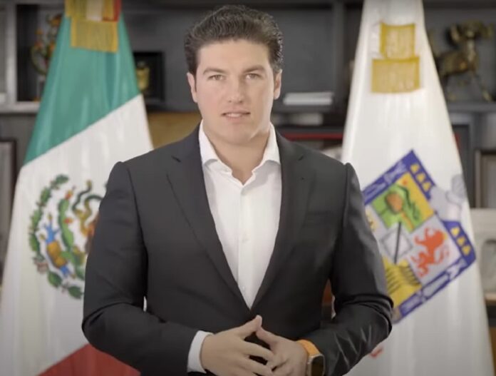 Samuel García Gobernador del estado mexicano de Nuevo León (norte), Samuel García.