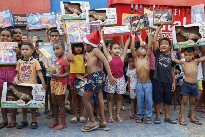Una Navidad en la favela de Paraisópolis 2 La Navidad de Brasil es