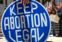 Activistas antiaborto participan en su anual marcha de Washington.