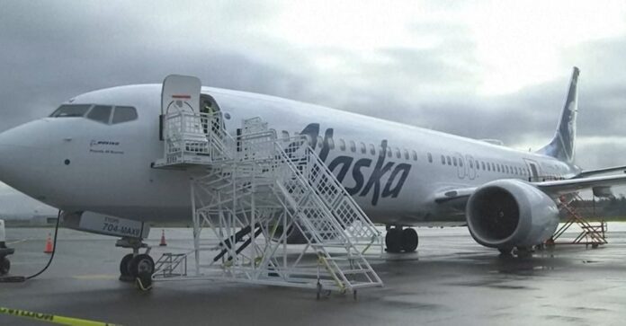 Boeing 737-9 MAX de Alaska Airlines Boeing 737-9 MAX de Alaska Airlines.