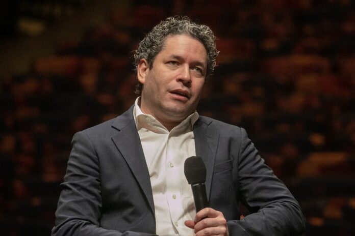 El director de orquesta venezolano Gustavo Dudamel.