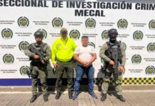 Detenido presunto cabecilla de banda de narcotráfico vinculada a Ecuador y Colombia Heder Cuero Valencia