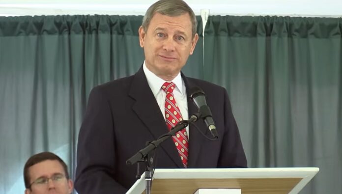 John Roberts Juez John Roberts,, presidente del Tribunal Supremo.