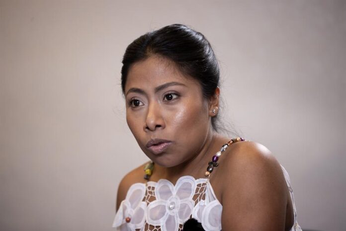 La actriz mexicana Yalitza Aparicio La actriz mexicana Yalitza Aparicio