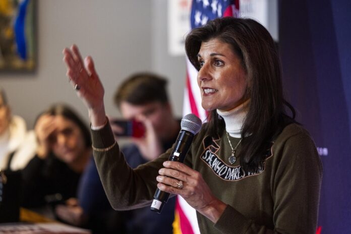 Nikki Haley campaigns ahead of Iowa caucus La candidatura de Haley, también exgobernadora de Carolina del Sur, se enfrenta a una importante prueba en Nuevo Hampshire.