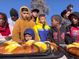Niños migrantes.