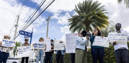 Piden el retiro de un proyecto de ley de Florida contra el aborto (3)