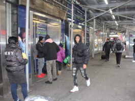 Solicitantes de asilo en Nueva York.