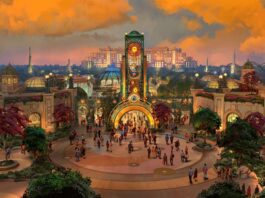 'Celestial Park' servirá además de vía de conexión con los otros cuatro "mundos" que tendrá Universal Epic Universe, a los cuales se ingresará a través de grandes portales alusivos.