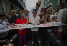 inicio a la edición numero 54 de las Fiestas de la Calle San Seba