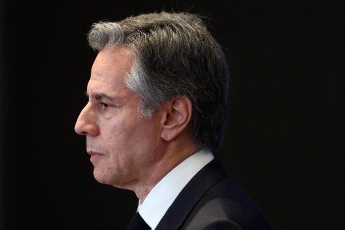 Secretario de Estado Antony Blinken.