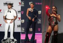 Bad Bunny, quien ha demostrado su estilo en alfombras rojas como la Met Gala y en sus videos musicales, alcanzó el puesto número ocho.