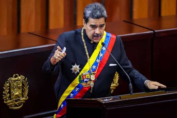 El presidente de Venezuela Nicolás Maduro El presidente de Venezuela Nicolás Maduro