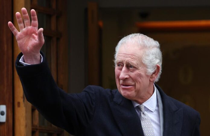 El-rey-Carlos-III El monarca, de 75 años, y el jefe de Gobierno conservador tuvieron la audiencia en la tarde del miércoles en el palacio de Buckingham, residencia de la familia real británica.
